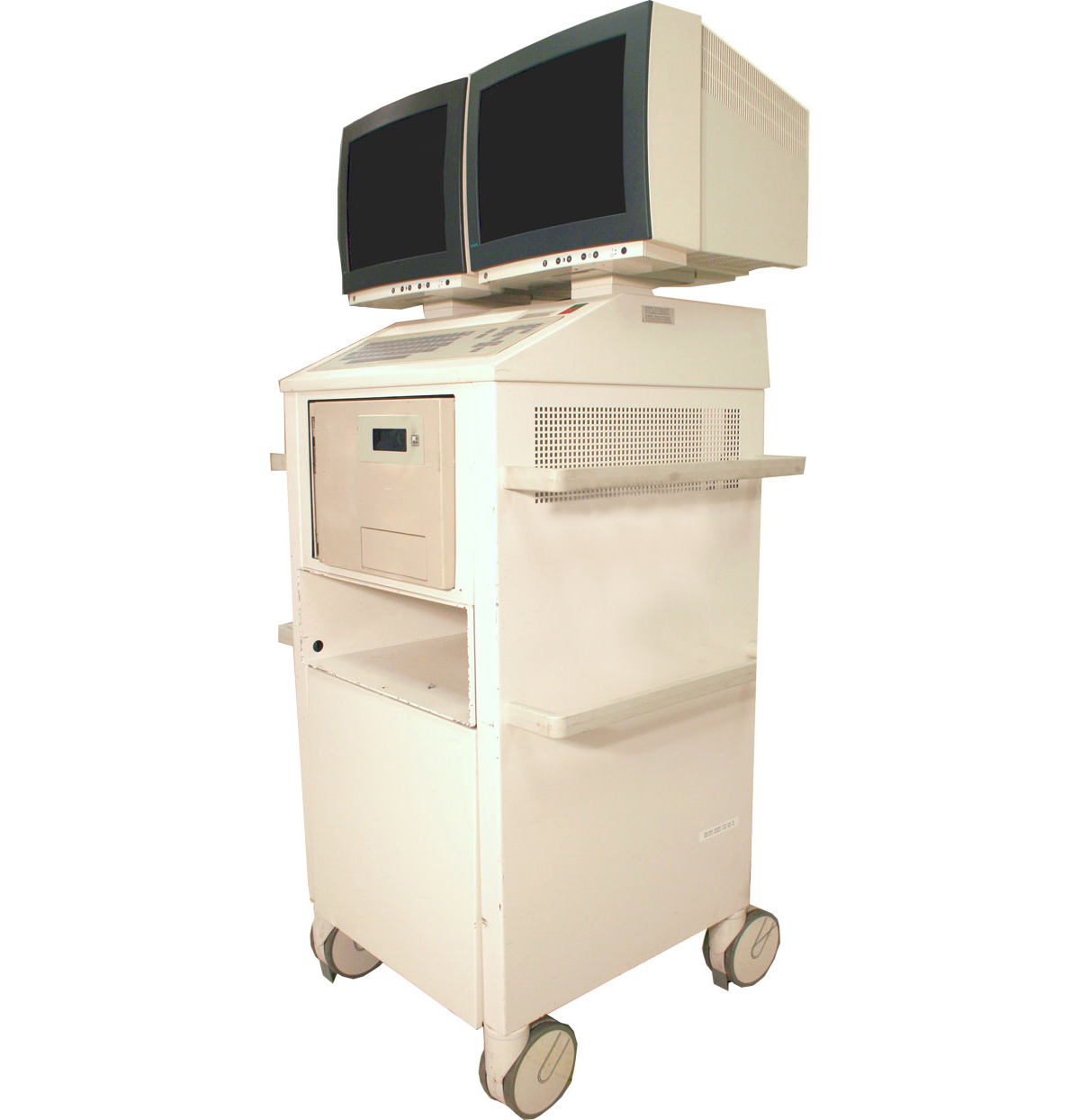 Siemens Siremobil model mobile C-arm fluoro cart with CRTs model # Simomed 3792079X2007 before Modalixx upgrade